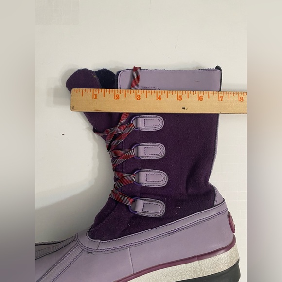 UGG AUSTRALIA Women's Baroness Lace-up Purple Mid-top Boots #1001743 US 7/EU 38 - Picture 4 of 10